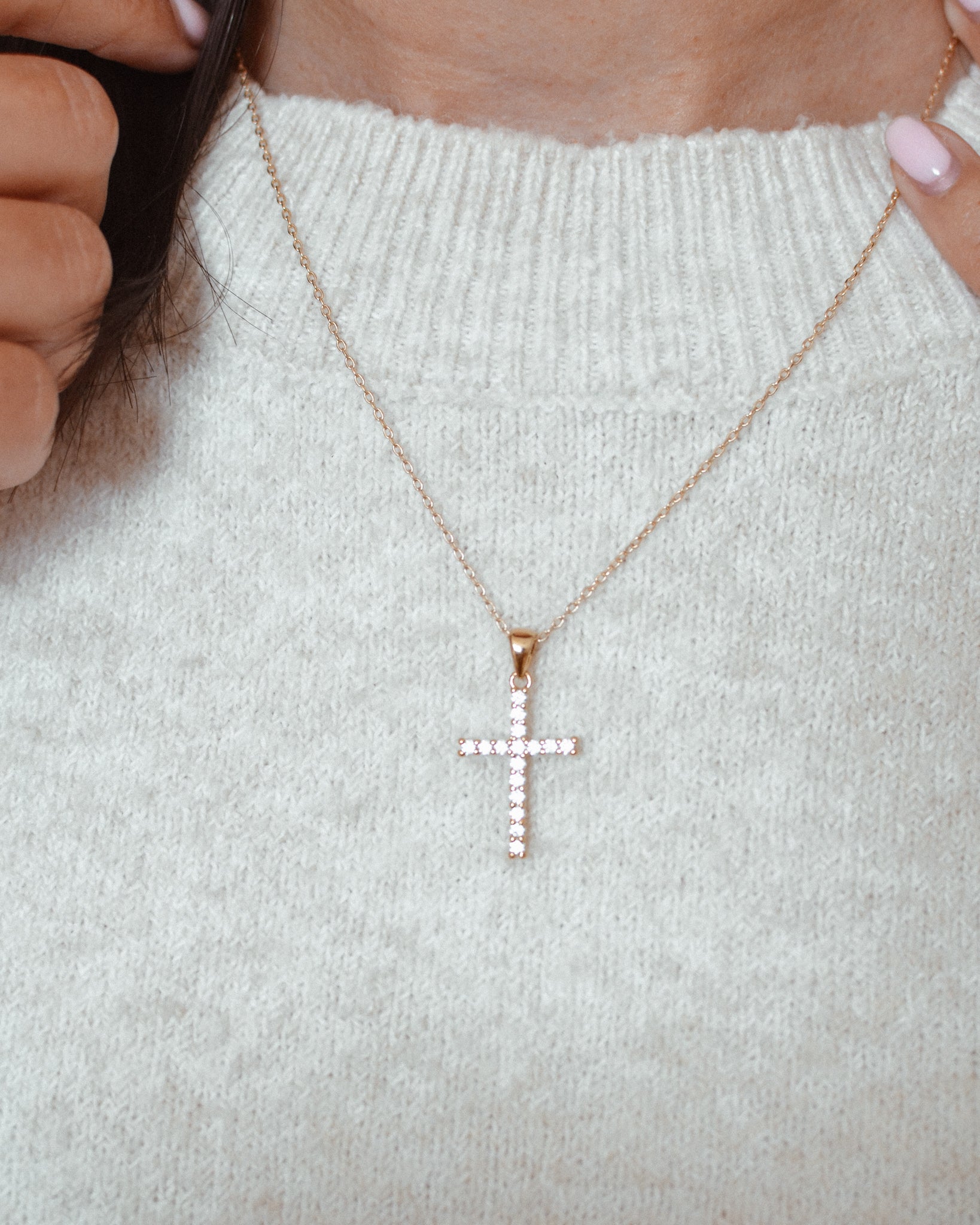 Collier croix JÉSUS