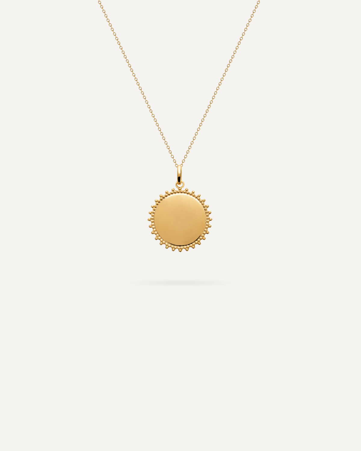 Collier Lumière - pendentif à graver
