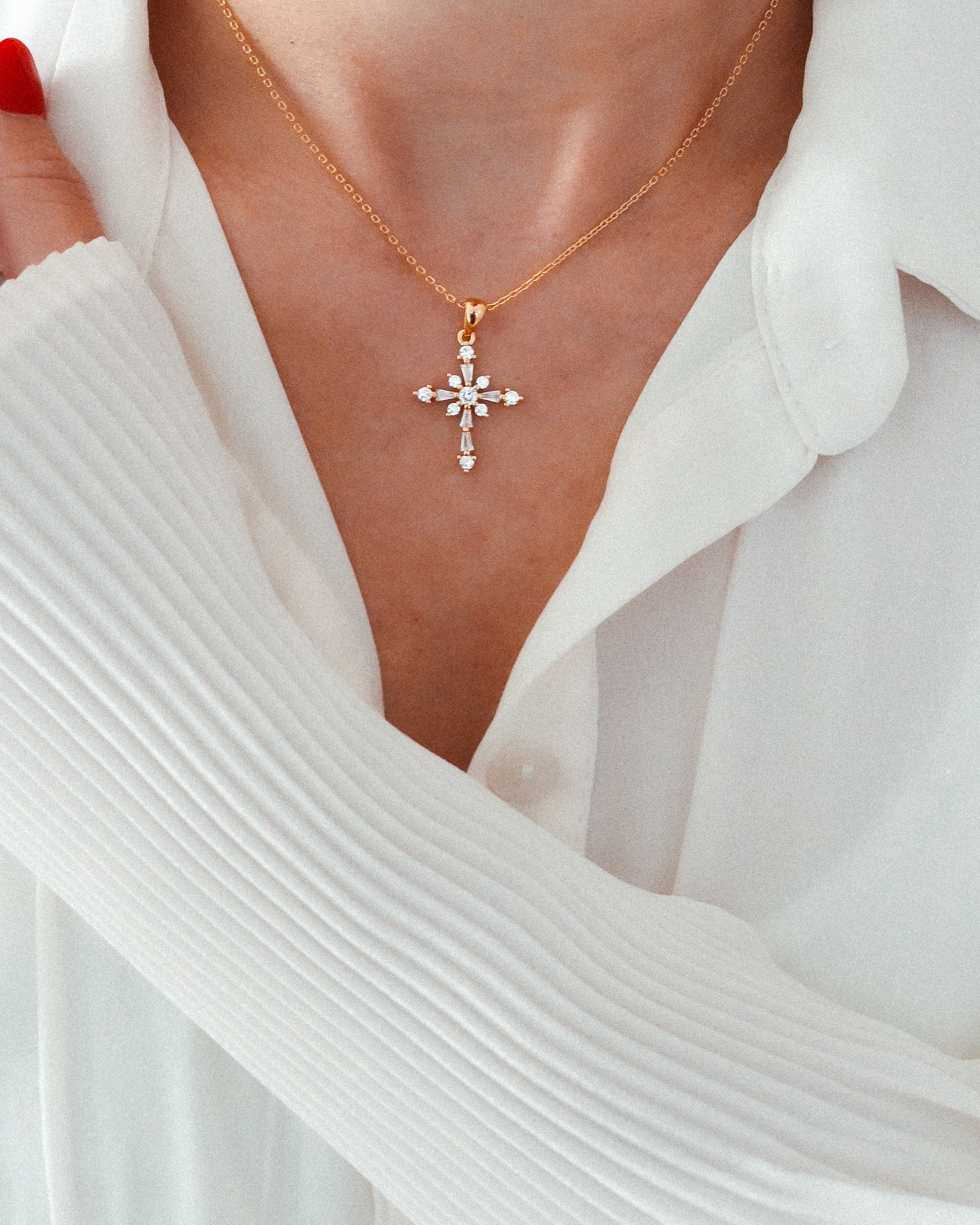 Collier croix MIRACLE