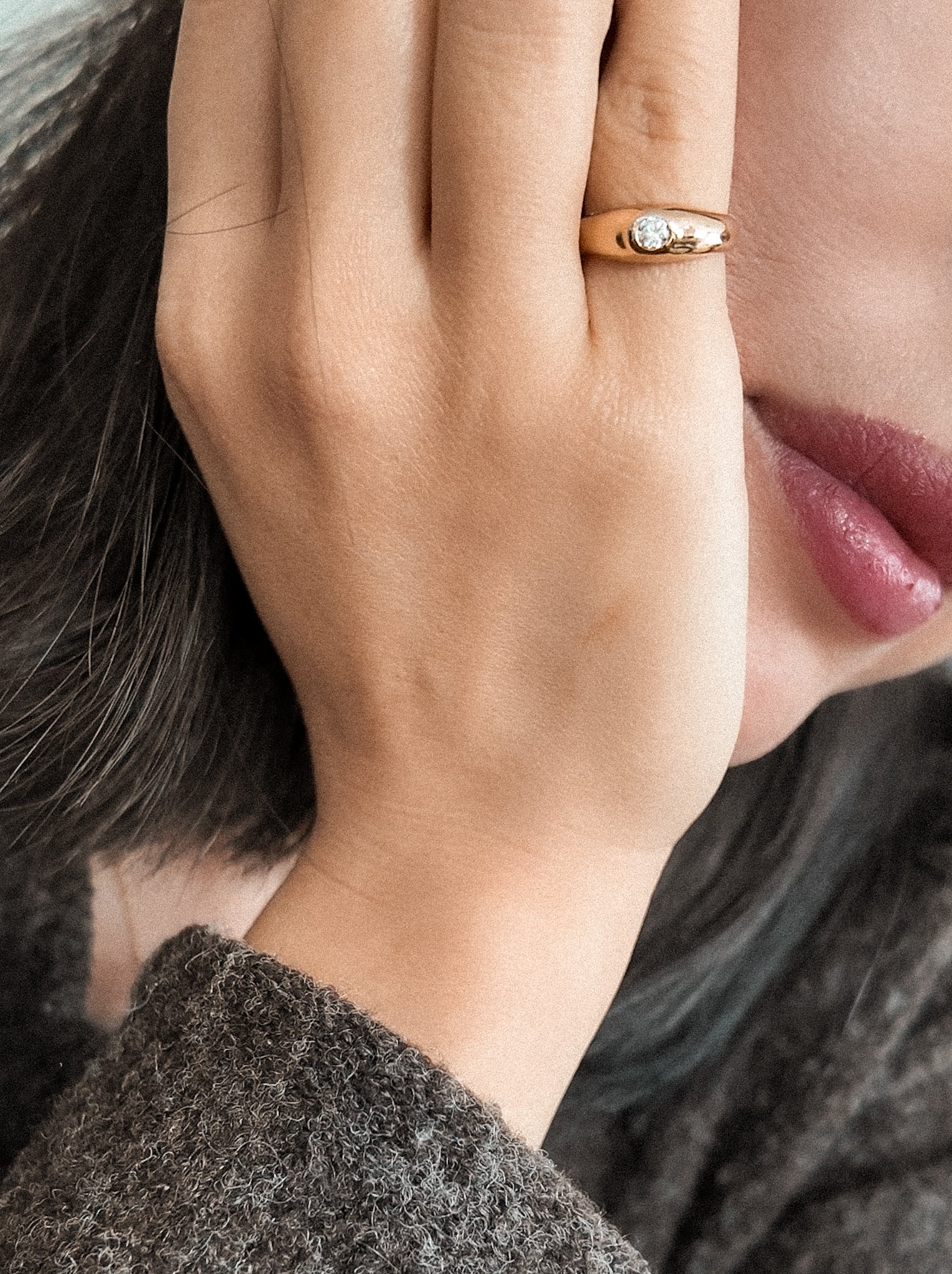 Bague (pinky ring) Zachée