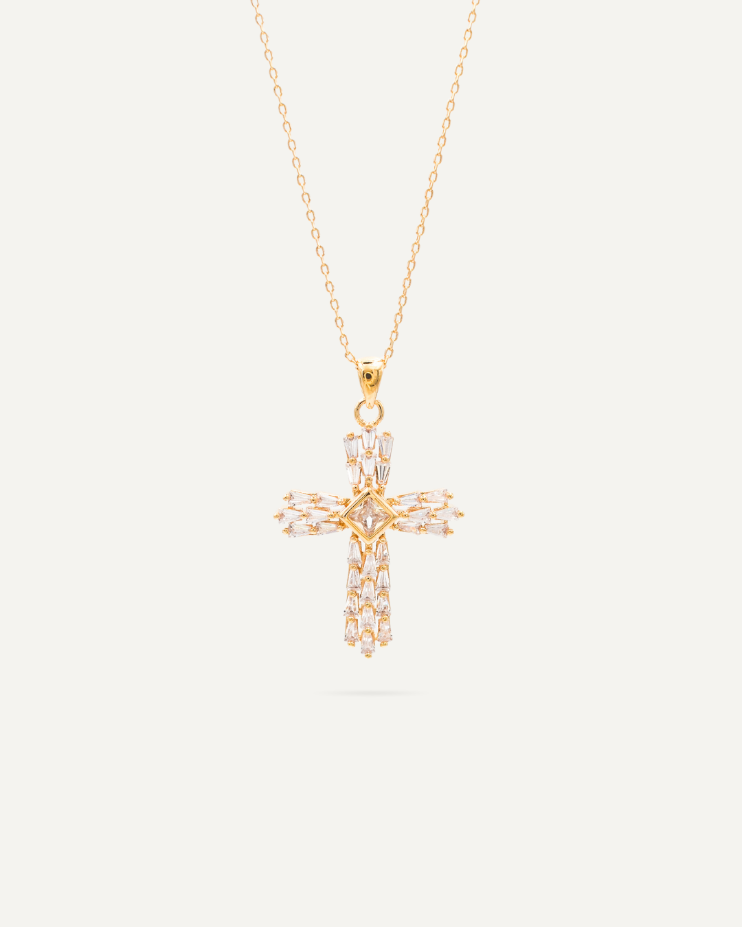 Collier grande croix AARON